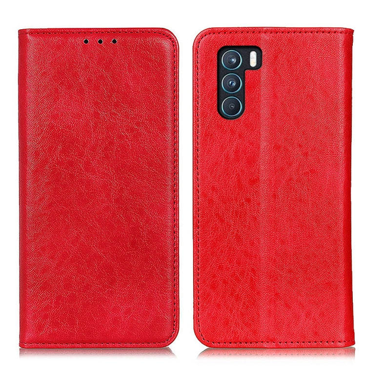 Custodia in pelle a vibrazione orizzontale con struttura magnetica Crazy Horse con supporto, slot per carte e portafoglio, For OPPO K9 Pro, For OPPO Realme GT Neo2, For ZTE Blade V30 Vita