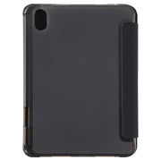 Cover posteriore trasparente in TPU Custodia per tablet in pelle flip orizzontale con supporto a tre pieghe e slot per penna, For iPad mini 2024 / mini 6