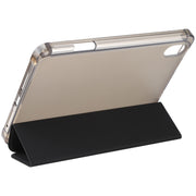 Cover posteriore trasparente in TPU Custodia per tablet in pelle flip orizzontale con supporto a tre pieghe e slot per penna, For iPad mini 2024 / mini 6