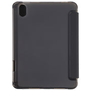 Custodia per tablet in pelle flip con deformazione orizzontale trasparente in TPU con supporto e slot per penna, For iPad mini 2024 / mini 6