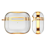 Custodia protettiva TPU trasparente con gancio per AirPods 3