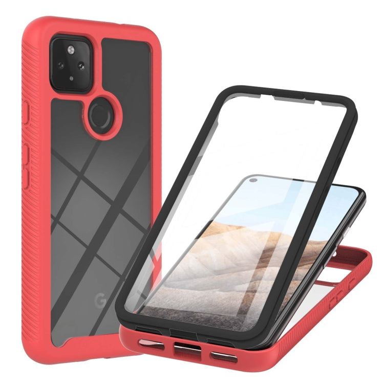 Starry Sky Solid Color Series Custodia protettiva antiurto per PC + TPU con pellicola in PET, For Google Pixel 5A 5G, For Motorola Moto Edge S / G100