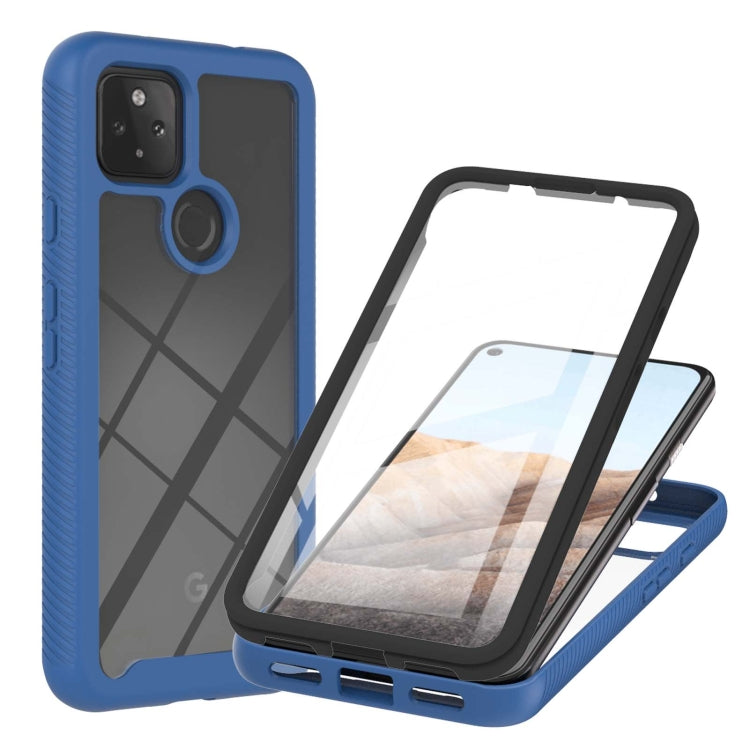 Starry Sky Solid Color Series Custodia protettiva antiurto per PC + TPU con pellicola in PET, For Google Pixel 5A 5G, For Motorola Moto Edge S / G100