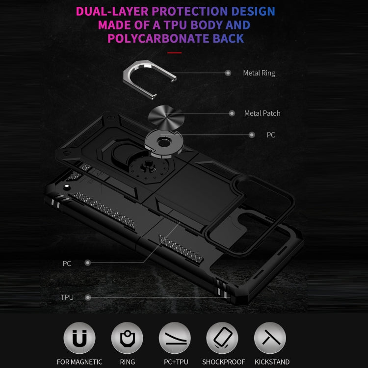 Custodia protettiva pieghevole antiurto in TPU + PC con supporto girevole a 360 gradi, For Samsung Galaxy Z Flip3 5G