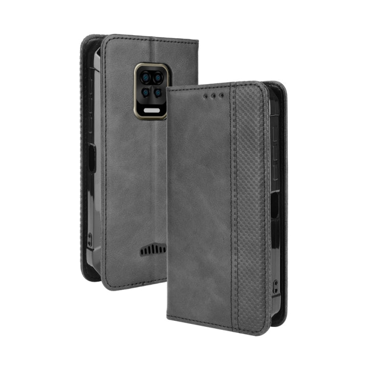 Custodia portafoglio in pelle con fibbia magnetica per Doogee S59