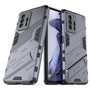 Punk Armor 2 in 1 PC + custodia antiurto in TPU con supporto invisibile, For Xiaomi Mi 11T / 11T Pro