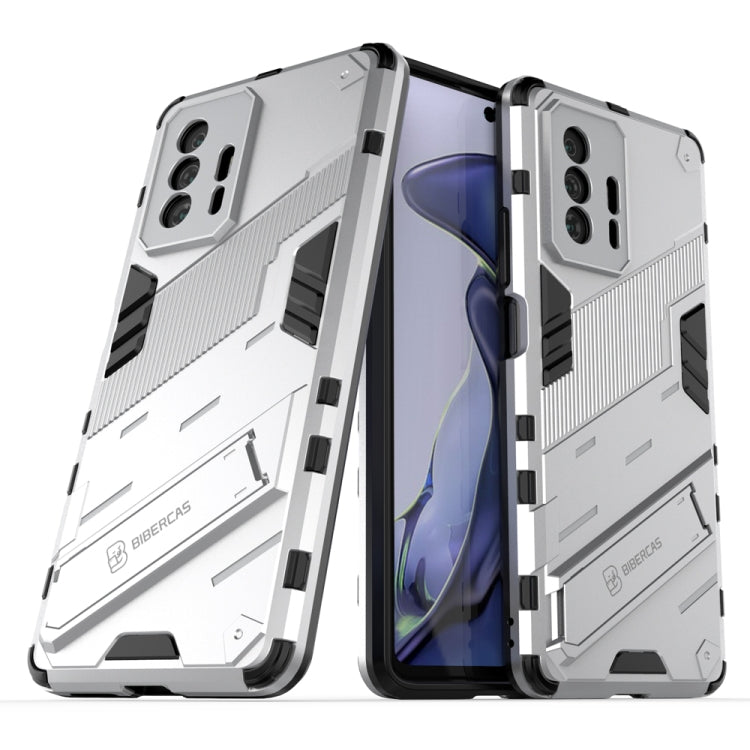 Custodia TPU antiurto con supporto invisibile per Xiaomi Mi 11T e