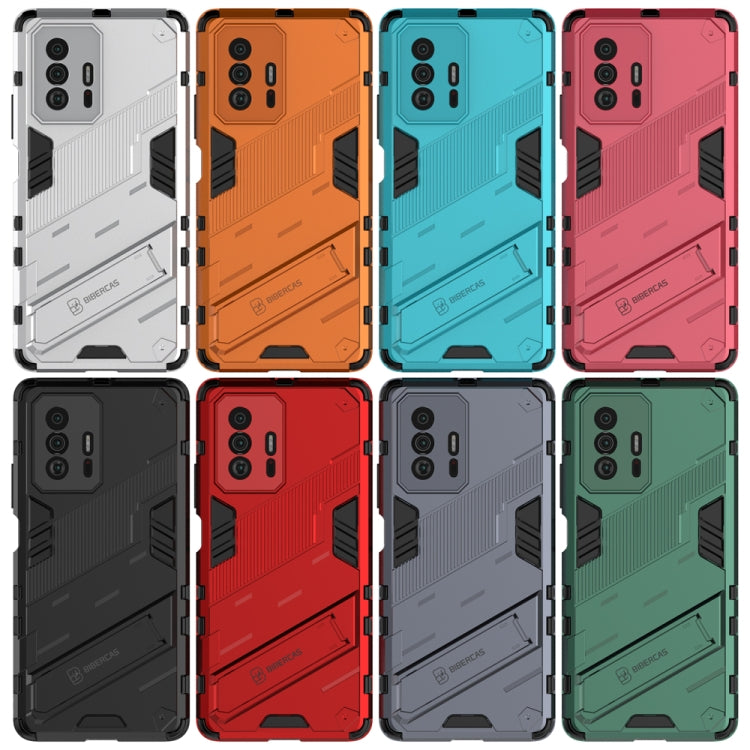 Custodia TPU antiurto con supporto invisibile per Xiaomi Mi 11T e