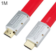 Cavo piatto da HDMI a HDMI ULT-unite 4K Ultra HD placcato in oro, 1m, 1.5m, 2m, 3m, 5m, 6m, 8m, 10m, 12m, 15m, 16m, 17m, 18m, 20m