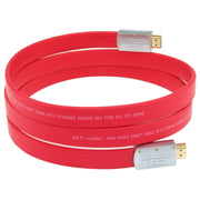 Cavo piatto da HDMI a HDMI ULT-unite 4K Ultra HD placcato in oro, 1m, 1.5m, 2m, 3m, 5m, 6m, 8m, 10m, 12m, 15m, 16m, 17m, 18m, 20m