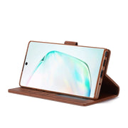Custodia portafoglio in pelle per Samsung Galaxy S10+