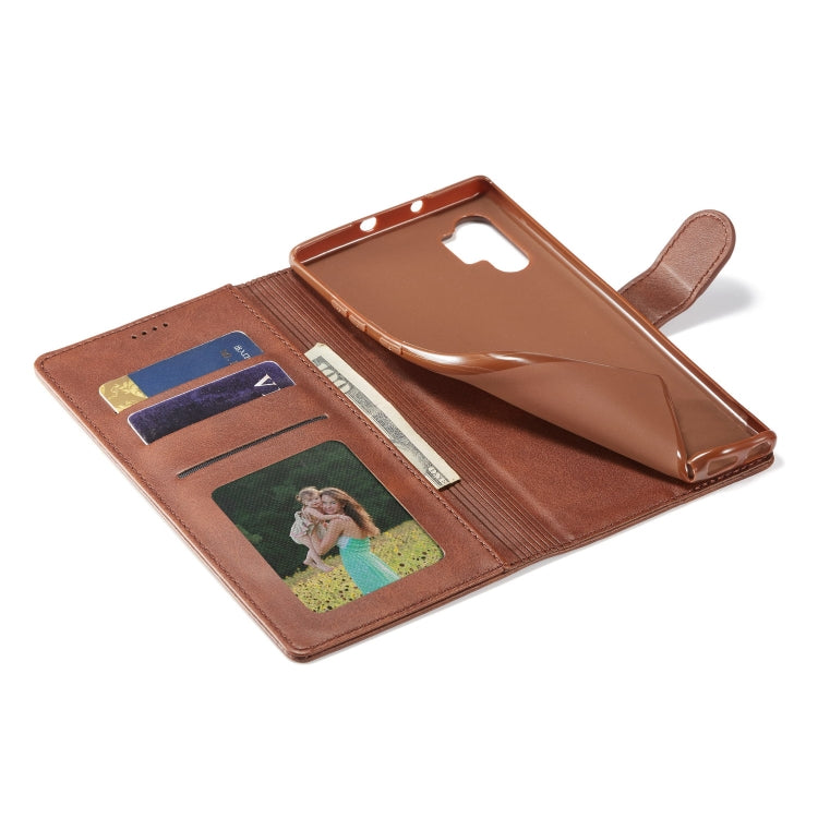 Custodia portafoglio in pelle per Samsung Galaxy S10+