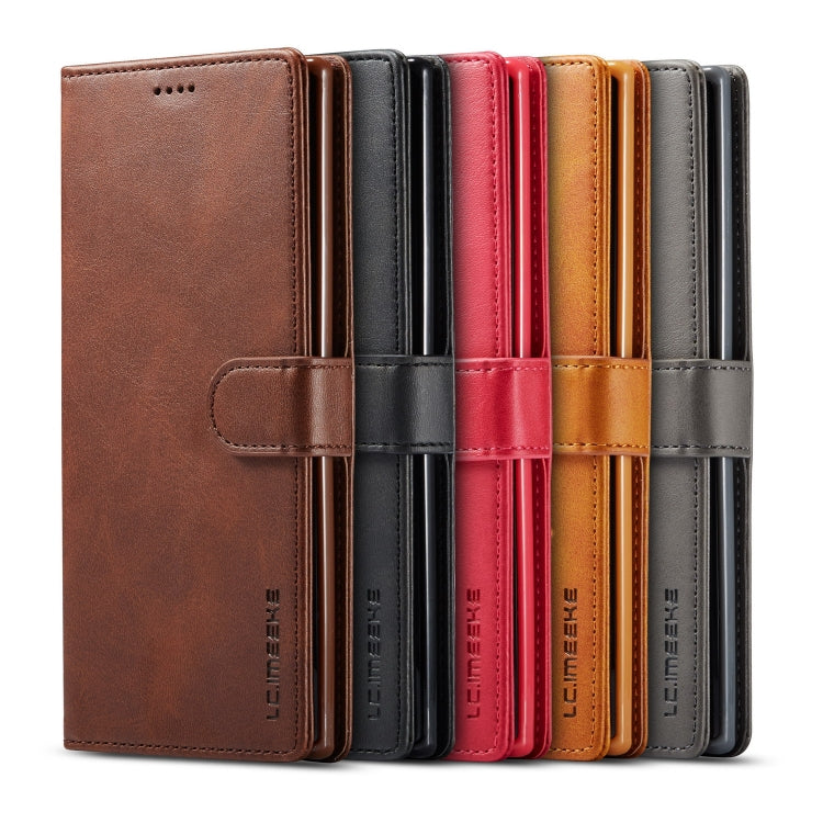 Custodia portafoglio in pelle per Samsung Galaxy S10+