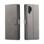 Custodia portafoglio in pelle per Samsung Galaxy S10+