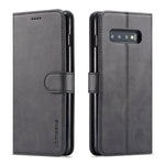 Custodia portafoglio in pelle per Samsung Galaxy S10+