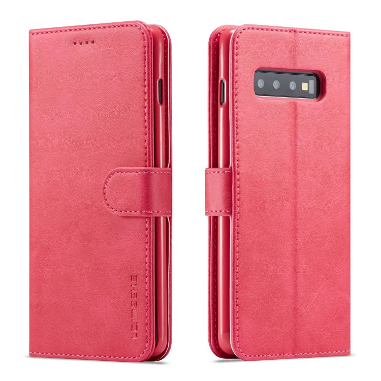 Custodia portafoglio in pelle per Samsung Galaxy S10+