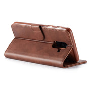 Custodia portafoglio in pelle con slot carte per Galaxy A6 Plus 2