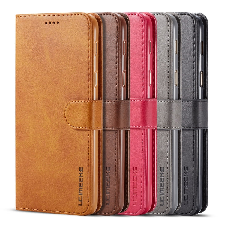 Custodia portafoglio in pelle per Galaxy A6 Plus 2018