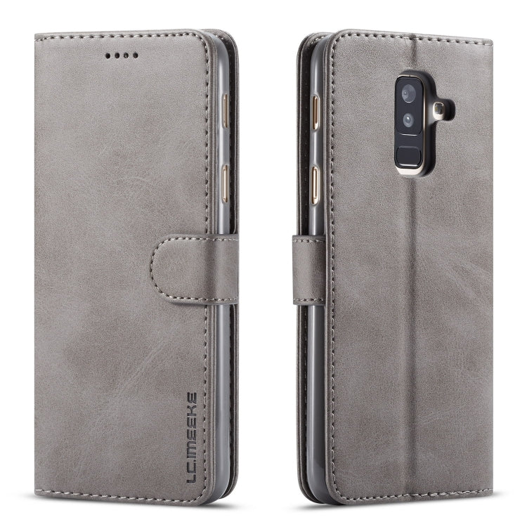 Custodia portafoglio in pelle per Galaxy A6 Plus 2018
