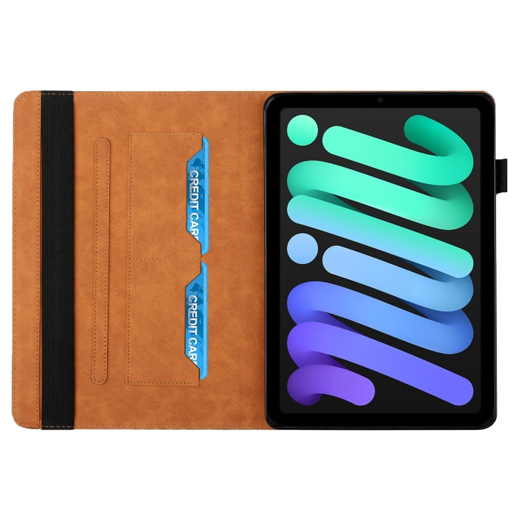 Custodia in pelle per tablet con slot carte e supporto