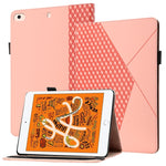 Custodia in pelle per tablet con slot carte e supporto