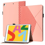 Custodia in pelle per tablet con slot carte e supporto