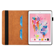 Custodia in pelle per tablet con vibrazione orizzontale Rhombus Skin Feel con slot per schede e supporto e funzione Sleep / Wake-up, For iPad 9.7 2018 / 2017