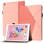 Custodia in pelle per iPad 9.7 2018/2017 con slot carte