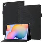 Custodia in pelle per tablet con vibrazione orizzontale Rhombus Skin Feel con slot per schede e supporto, For Samsung Galaxy Tab S6 Lite SM-P610/T615, For Samsung Galaxy Tab A 10.1 2019 T510, For Samsung Galaxy Tab A7 10.4 2020 T500/T505               ...