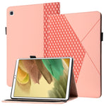 Custodia in pelle per tablet con vibrazione orizzontale Rhombus Skin Feel con slot per schede e supporto, For Samsung Galaxy Tab S6 Lite SM-P610/T615, For Samsung Galaxy Tab A 10.1 2019 T510, For Samsung Galaxy Tab A7 10.4 2020 T500/T505               ...