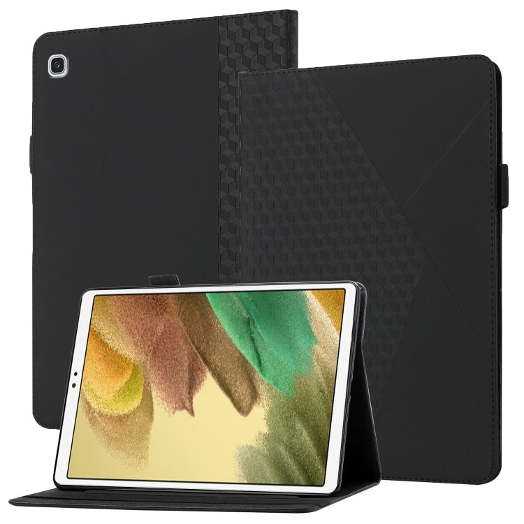 Custodia in pelle per tablet con vibrazione orizzontale Rhombus Skin Feel con slot per schede e supporto, For Samsung Galaxy Tab S6 Lite SM-P610/T615, For Samsung Galaxy Tab A 10.1 2019 T510, For Samsung Galaxy Tab A7 10.4 2020 T500/T505               ...