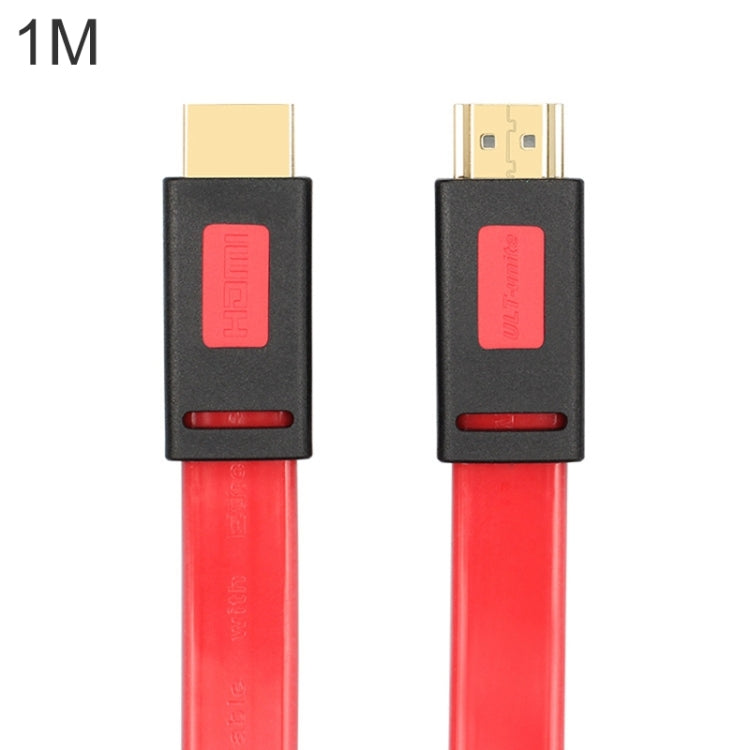 Cavo piatto da HDMI a HDMI ULT-unite 4K Ultra HD placcato in oro, 1m, 1.5m, 2m, 3m, 5m, 10m