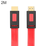 Cavo piatto da HDMI a HDMI ULT-unite 4K Ultra HD placcato in oro, 1m, 1.5m, 2m, 3m, 5m, 10m