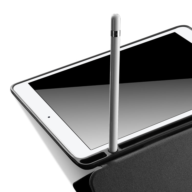 Custodia TPU e pelle per iPad Pro 12.9" 2017 con supporto
