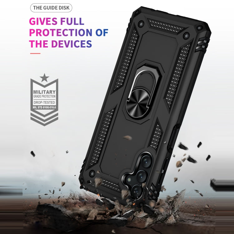 Custodia protettiva antiurto in TPU + PC con supporto girevole a 360 gradi, For Samsung Galaxy A13 5G