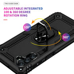 Custodia protettiva antiurto in TPU + PC con supporto girevole a 360 gradi, For Samsung Galaxy A13 5G