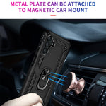 Custodia protettiva antiurto in TPU + PC con supporto girevole a 360 gradi, For Samsung Galaxy A13 5G