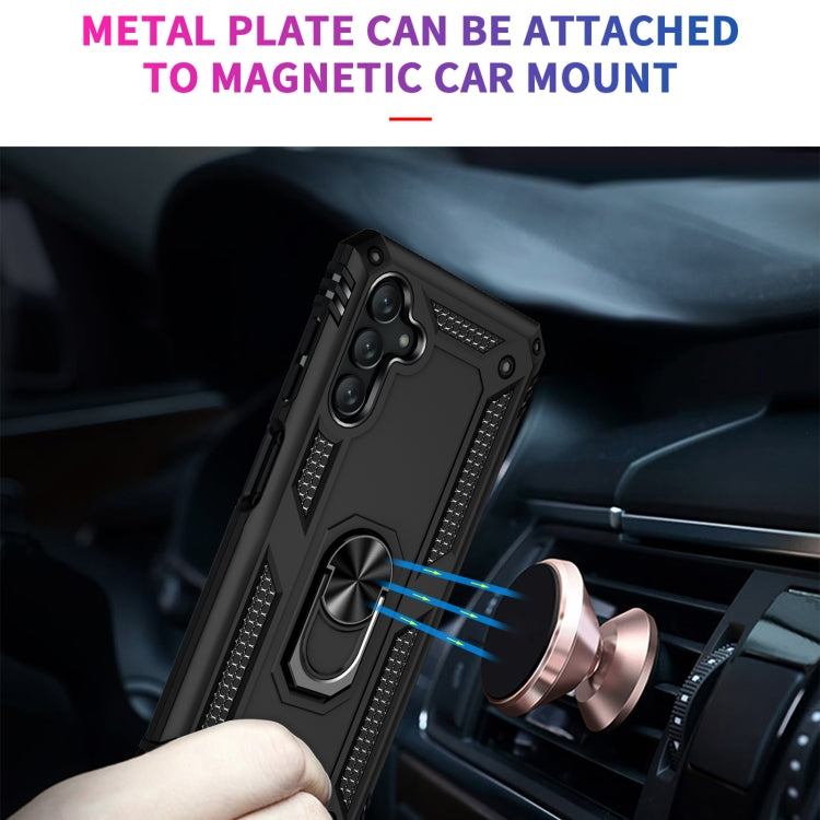 Custodia protettiva antiurto in TPU + PC con supporto girevole a 360 gradi, For Samsung Galaxy A13 5G