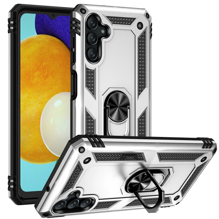 Custodia protettiva antiurto in TPU + PC con supporto girevole a 360 gradi, For Samsung Galaxy A13 5G
