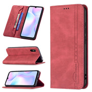 Custodia in pelle antifurto con blocco magnetico RFID con supporto, slot per carte e portafoglio, For Xiaomi Redmi 9A, For Xiaomi Redmi 9C / Poco C31, For Xiaomi Redmi 9, For Xiaomi Redmi 10, For Xiaomi Redmi Note 9/Redmi 10X 4G                        ...