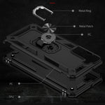 Custodia protettiva antiurto in TPU + PC con supporto girevole a 360 gradi, For Samaung Galaxy S22 5G, For Samaung Galaxy S22+ 5G, For Samaung Galaxy S22 Ultra 5G