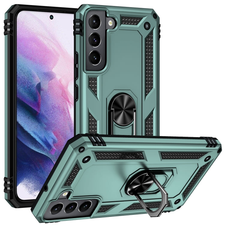 Custodia protettiva antiurto in TPU + PC con supporto girevole a 360 gradi, For Samaung Galaxy S22 5G, For Samaung Galaxy S22+ 5G, For Samaung Galaxy S22 Ultra 5G