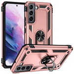 Custodia protettiva antiurto in TPU + PC con supporto girevole a 360 gradi, For Samaung Galaxy S22 5G, For Samaung Galaxy S22+ 5G, For Samaung Galaxy S22 Ultra 5G