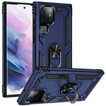 Custodia protettiva antiurto in TPU + PC con supporto girevole a 360 gradi, For Samaung Galaxy S22 5G, For Samaung Galaxy S22+ 5G, For Samaung Galaxy S22 Ultra 5G