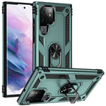 Custodia protettiva antiurto in TPU + PC con supporto girevole a 360 gradi, For Samaung Galaxy S22 5G, For Samaung Galaxy S22+ 5G, For Samaung Galaxy S22 Ultra 5G