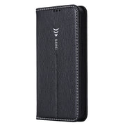 GEBEI PU+TPU Custodia protettiva a ribaltamento orizzontale con supporto e slot per schede, For iPhone 13, For iPhone 13 Pro, For iPhone 13 Pro Max