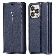 GEBEI PU+TPU Custodia protettiva a ribaltamento orizzontale con supporto e slot per schede, For iPhone 13, For iPhone 13 Pro, For iPhone 13 Pro Max
