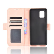 Custodia in pelle a vibrazione orizzontale con motivo a pelle di vitello con supporto, slot per schede e cornice per foto, For Sharp Aquos Zero6, For Umidigi A11 Pro Max