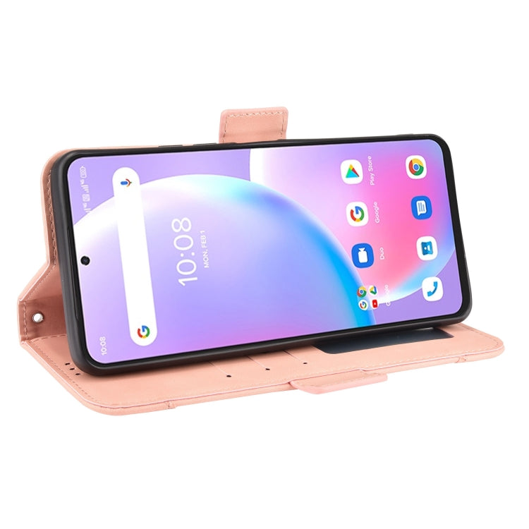 Custodia portafoglio in pelle con slot carte e supporto