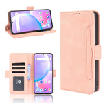 Custodia portafoglio in pelle con slot carte e supporto